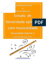 Estudo de Sonoridade - Nilson Mascolo & Cinthia Mascolo - Volume 2