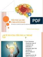 Tecnicas de Creatividad