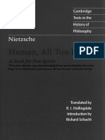 +nietzsche Human All Too Human by Nietzsche