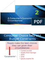 Chapter 2 - A Consumer's Economic Circumstances