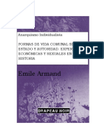 Emile Armand - Formas de Vida en Común Sin Estado