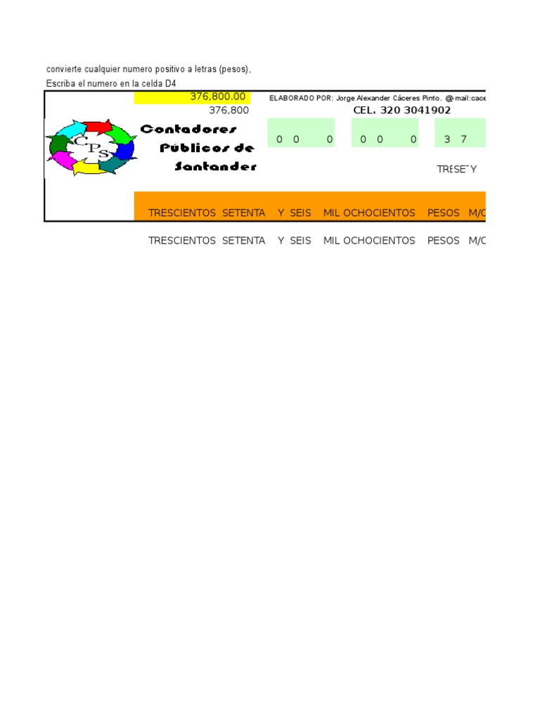 Convertidorde Numeros A Letras | PDF