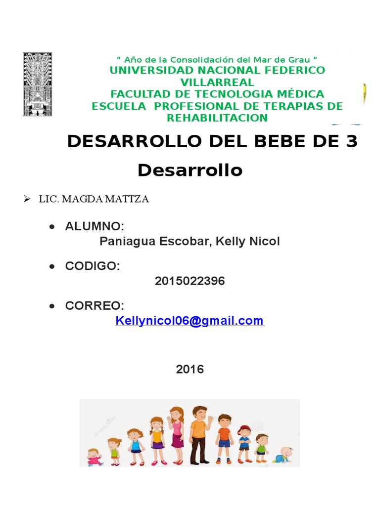 Desarrollo del Bebé: 3 a 4 Meses | PDF | Adultos | Ciencia cognitiva