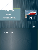 Ticketing Basic Prosedure: Pt. WSC