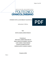 PRIMERA ENTREGA Seguridad y Salud en El Trabajo