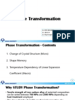 Phase Transformation (MYO ZIN AUNG)