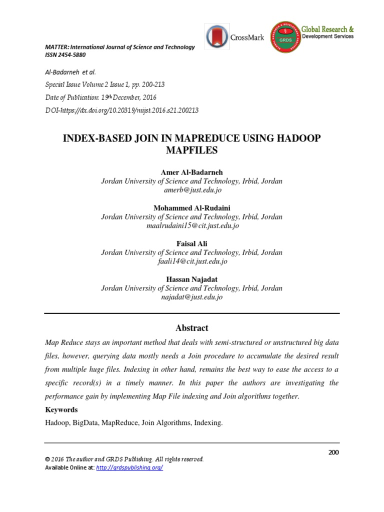 Hadoop mapreduce research paper picture