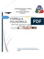 Formula Polinomica