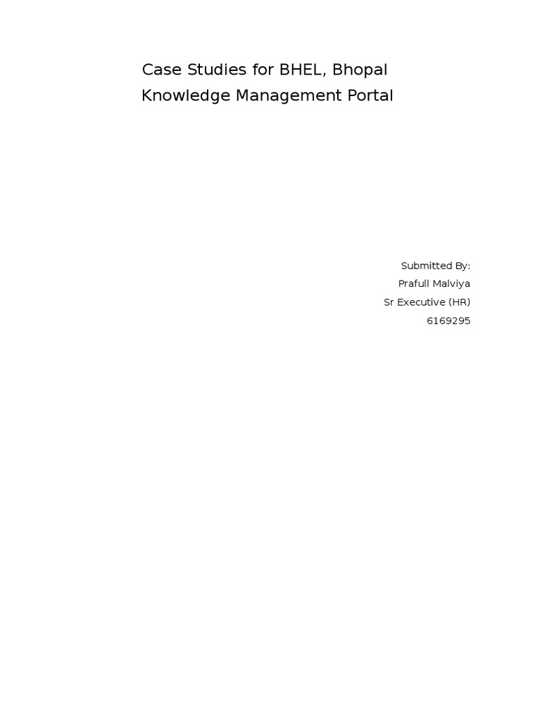 Case Studies 1 & 2 | PDF | Recruitment | Interview