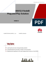 WCMDA RAN12.0 NodeB Plug-and-Play Solution-20091230-B-1.1.ppt