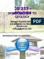 Geology Chapter 1.1