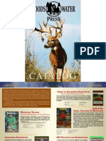Catalog for Outdoor Books - Woods N' Water Press