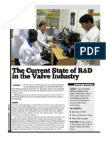 R & D - Valve Industry