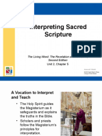 Interpreting Sacred Scripture: The Living Word: The Revelation of God's Love, Second Edition