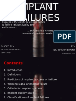 Implant Failures - Part A