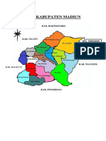 Peta Kabupaten Madiun Aa