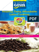 Healthy Tasty Affordable Latin Cooking
