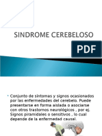 Sindrome Cerebeloso