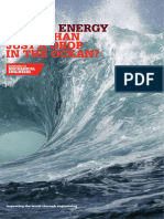 Marine Energy Report