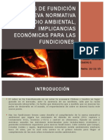 Emisiones de Fundición y Nueva Normativa Medio Ambiental