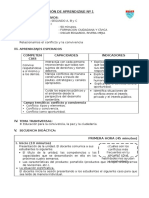 Sesion de Aprendizaje FCC 2016