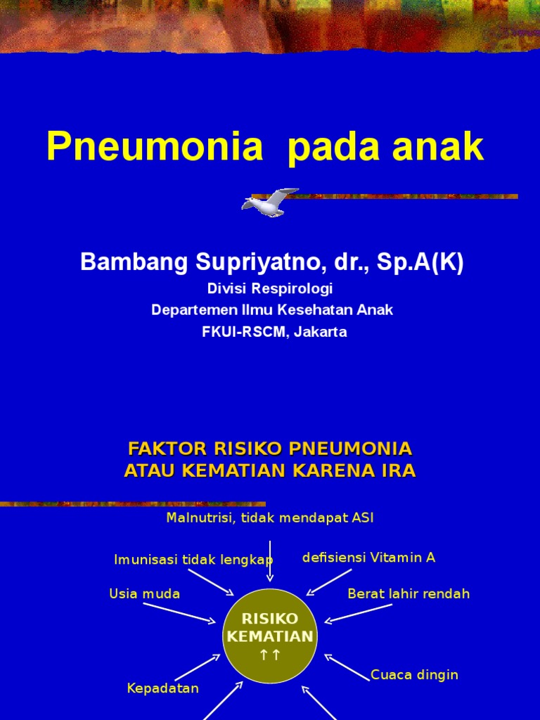 Klasifikasi dan Penanganan Pneumonia Anak | PDF