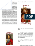Novena To The Christ The King
