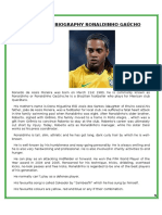 Biography Ronaldinho Gaúcho