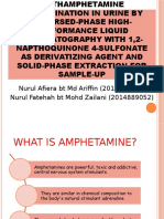 Amphetamine & Methamphetamine Determination in Urine by Reversed-Phase