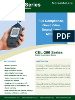CEL-200 Series: Full Compliance, Great Value Sound Level Meters