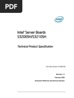 Manual Intel S3210SH