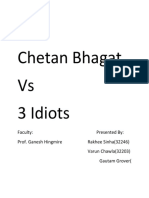Chetan Bhagat Vs 3 Idiots