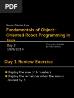 Fundamentals of Object-Oriented Robot Programming in Java: Newport Robotics Group