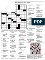 Crossword Puzzle 19 December