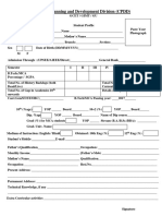 CPDD Form