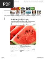 25 Alimentos Que Seguram a Fome