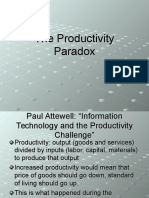 Productivity Paradox Attewell