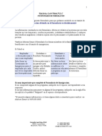 Immigration Client Questionnaire (Espanol)