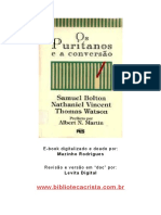 Os Puritanos e A Conversão - Samuel Bolton, Nathaniel Vincent, Thomas Watson