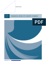 Financial Risks of Climate Change