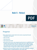 Bab 5 - Relasi PDF