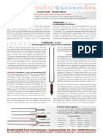 Planetware Stimmgabeln PDF