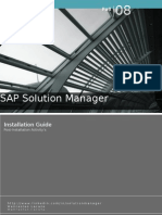 Sap Solution Manager - Installation Guide - Post-Installation Activity Guide