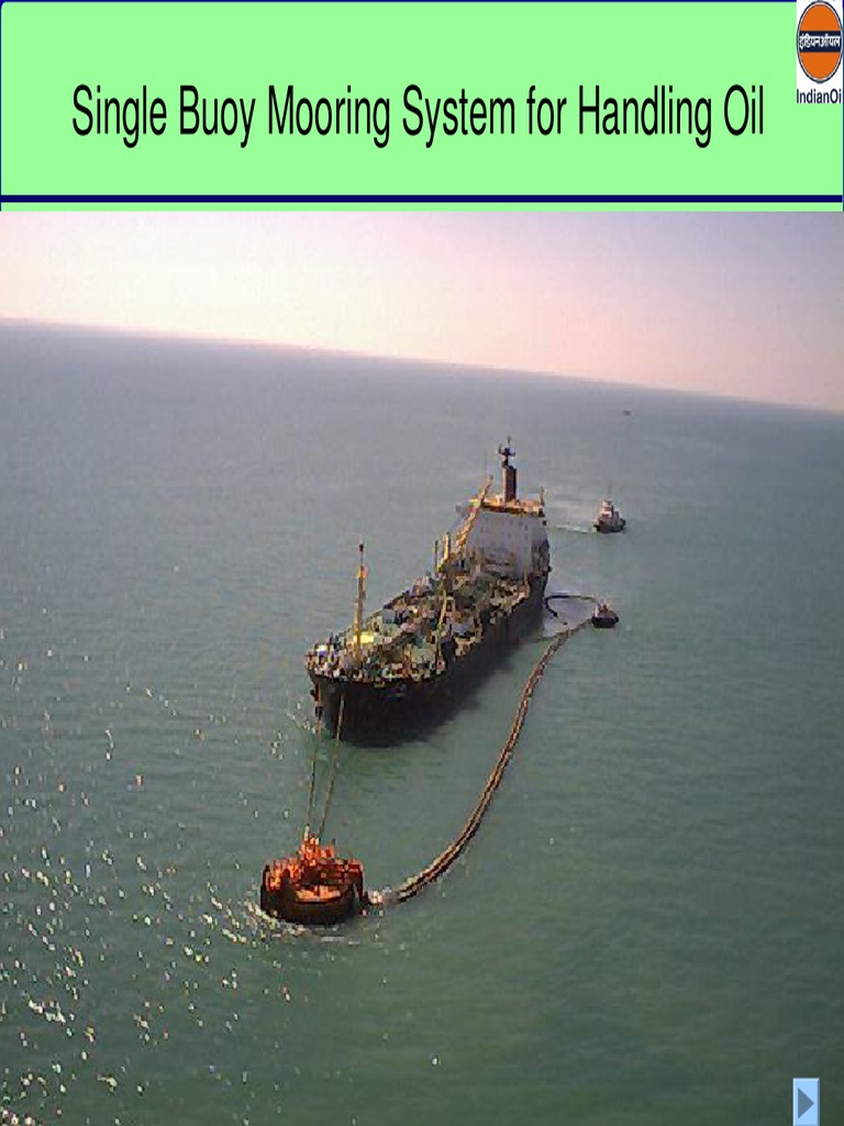 Single Buoy Mooring System for Handling Oil.pdf Mechanical Engineering Transport