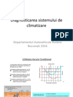 Diagnosticarea Sistemului de Climatizare