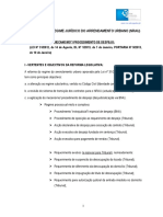 Revisão do Regime do Arrendamento Urbano e Agilização do Procedimento de Despejo