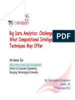 Computational Intelligence for Big Data Analytics - BDA 2013