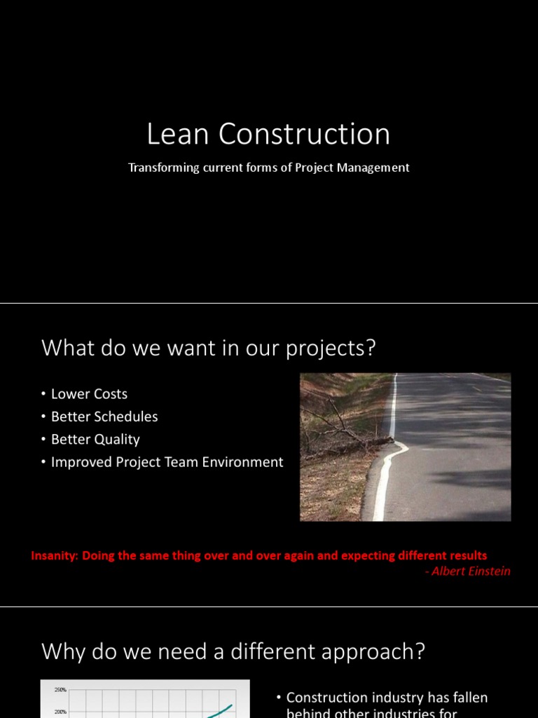Lean Construction PDF Building Information Modeling Lean