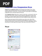Download Fungsi Dan Cara Menggunakan Skype by Hassael SN334689549 doc pdf