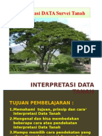 Interpretasi Data Tanah WDT